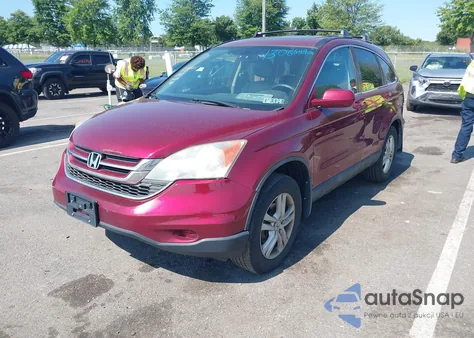 2010 Honda Cr-V Ex-L z USA, uszkodzony, nr VIN 5J6RE4H7XAL098837